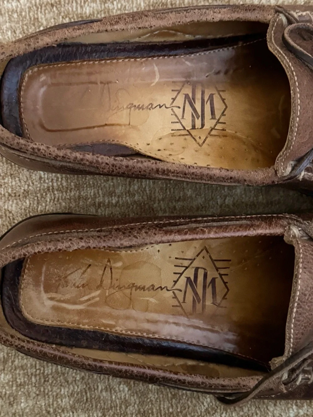 Martin Dingman brown leather